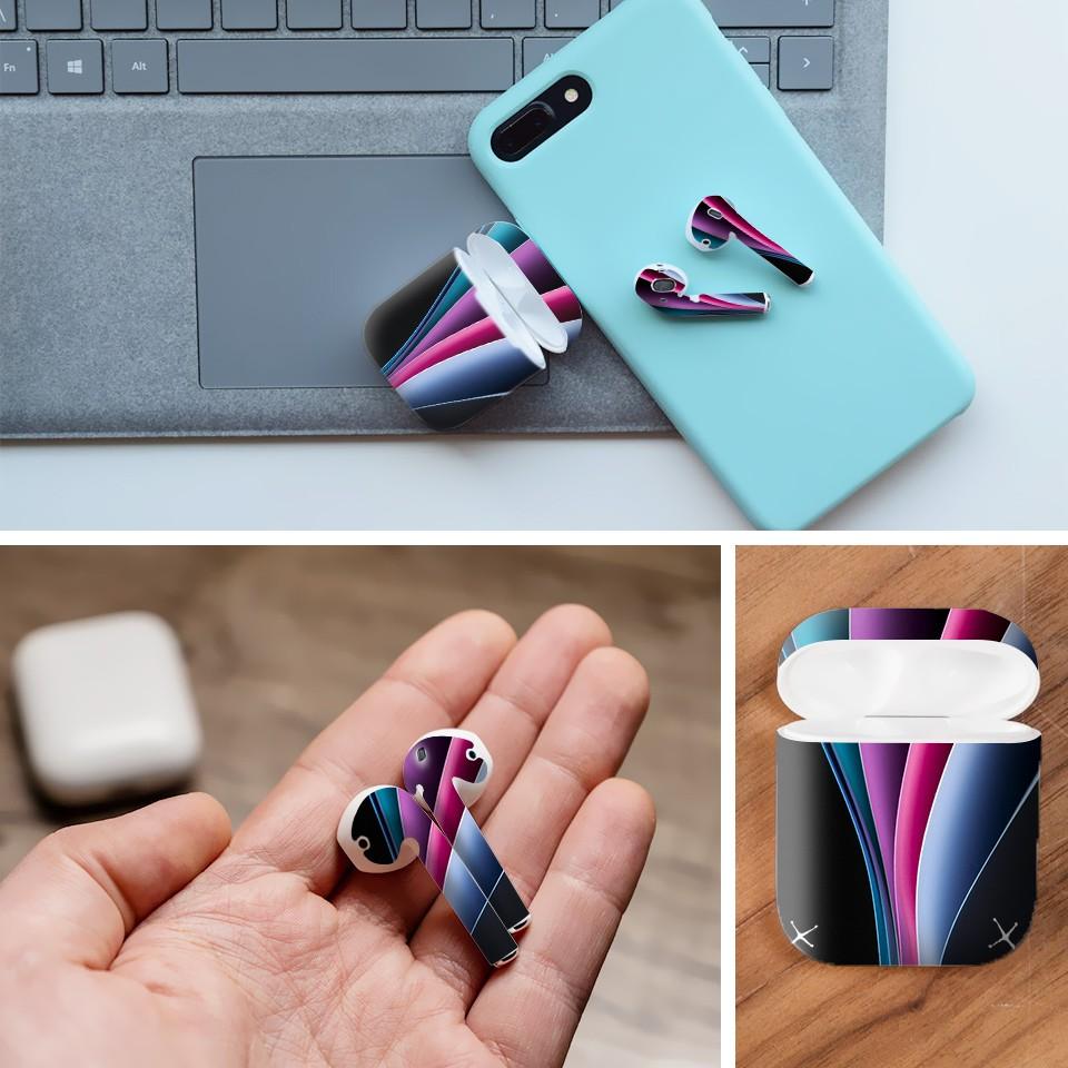 Miếng dán skin cho AirPods in hình thiết kế - atk196