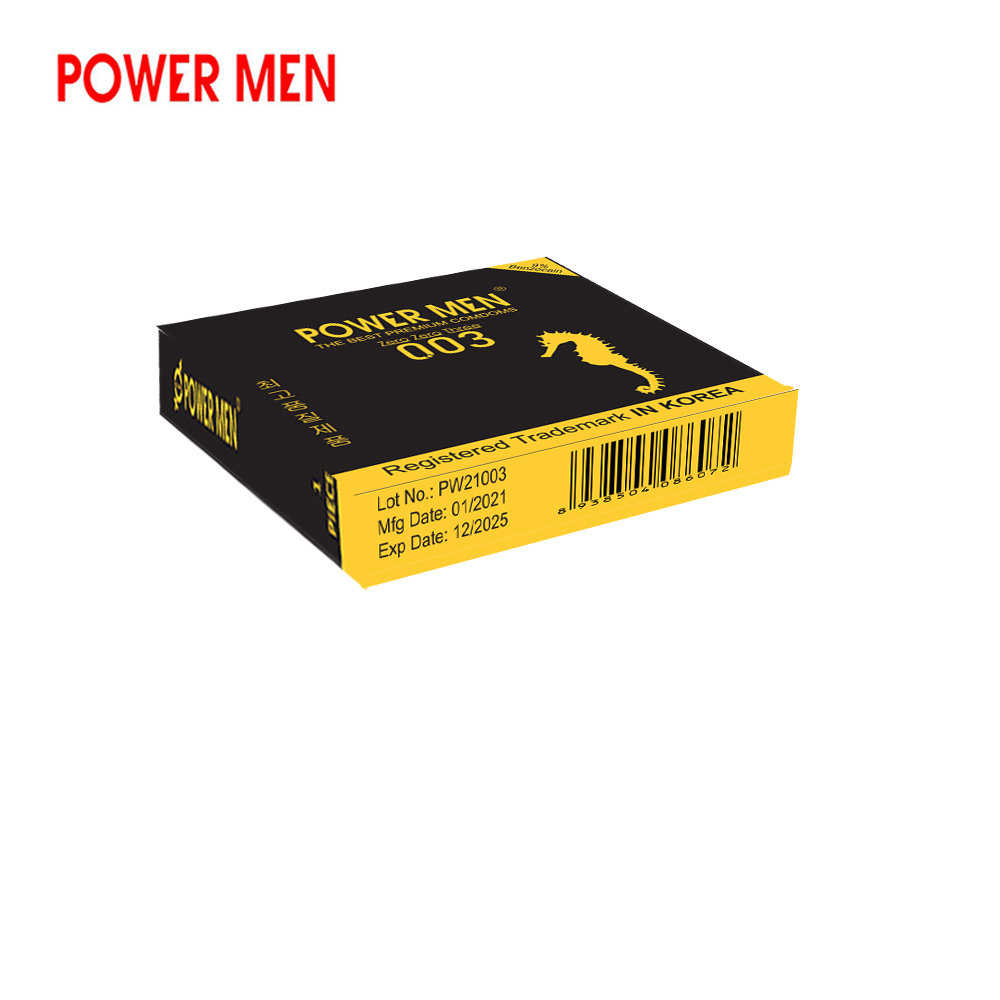 Bao cao su Powermen Siêu siêu mỏng 0.03 mm, chống xuất tinh sớm Hộp 9 BCS - che tên khi giao hàng