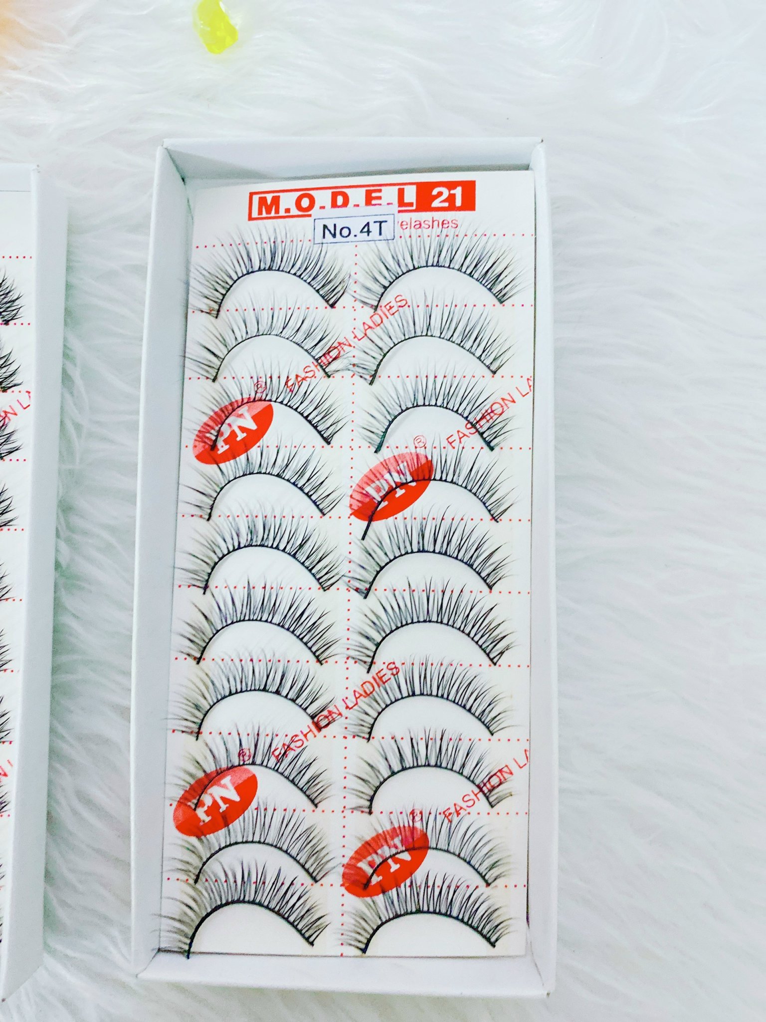 Lông Mi Giả Fashion Lashes Số 4T Hộp/10 Cặp Siêu Cong - SLL Nhắn Shop