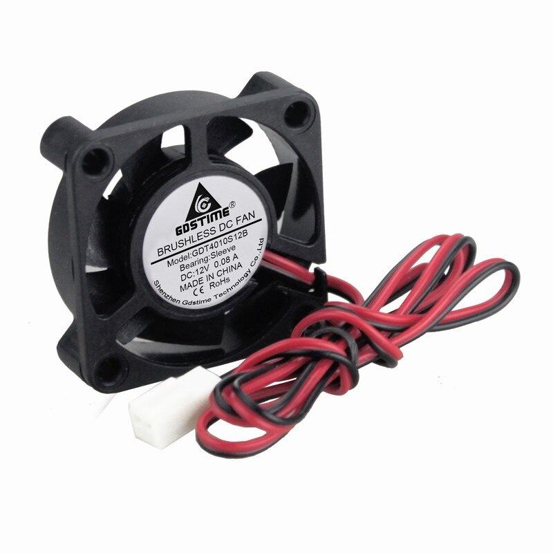 1pcs Gdstime 40mm x 1mm Small Fan 11V DC Brushless Fan 3D Printer Cooler Cooling Fan 40x40x1mm 1cm Cable Length 401