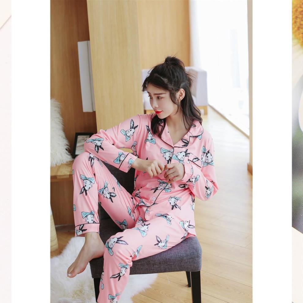 Đồ bộ Pijama lụa- Bộ ngủ Lụa Satin Siêu Đẹp đồ mặc nhà siêu xinh B62