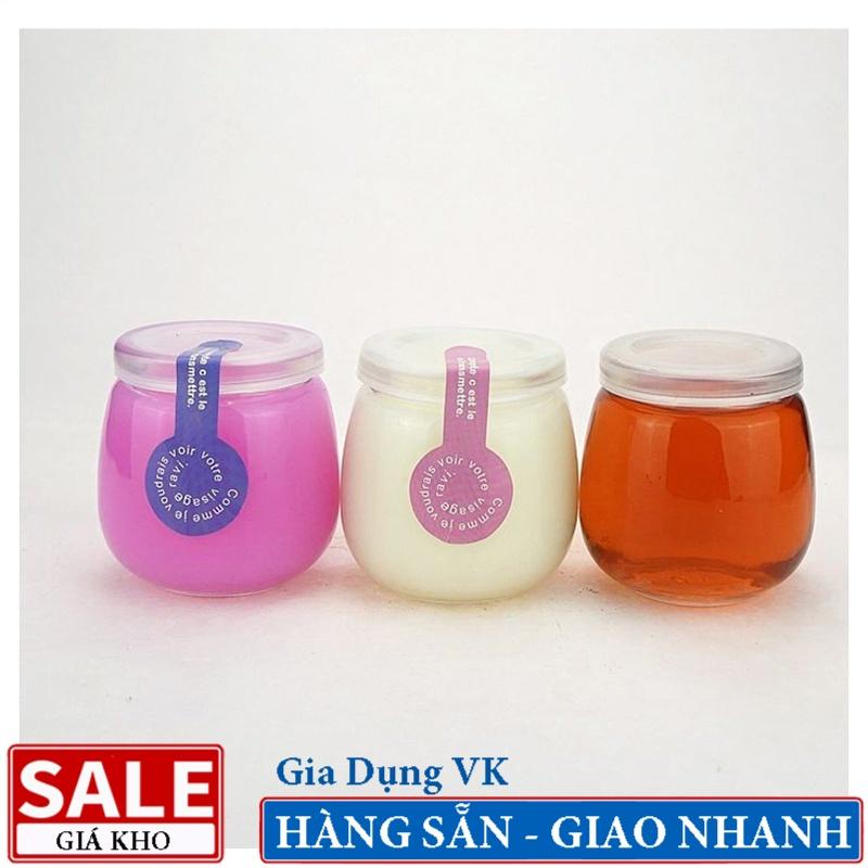 Hũ Thủy Tinh Cao Cấp Trong Suốt 200ml - Hũ Béo Ú