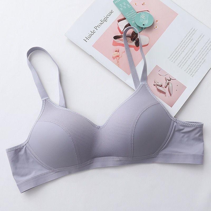 Áo lót nữ su lụa không gọng đệm mỏng big size - áo ngực điều hoà