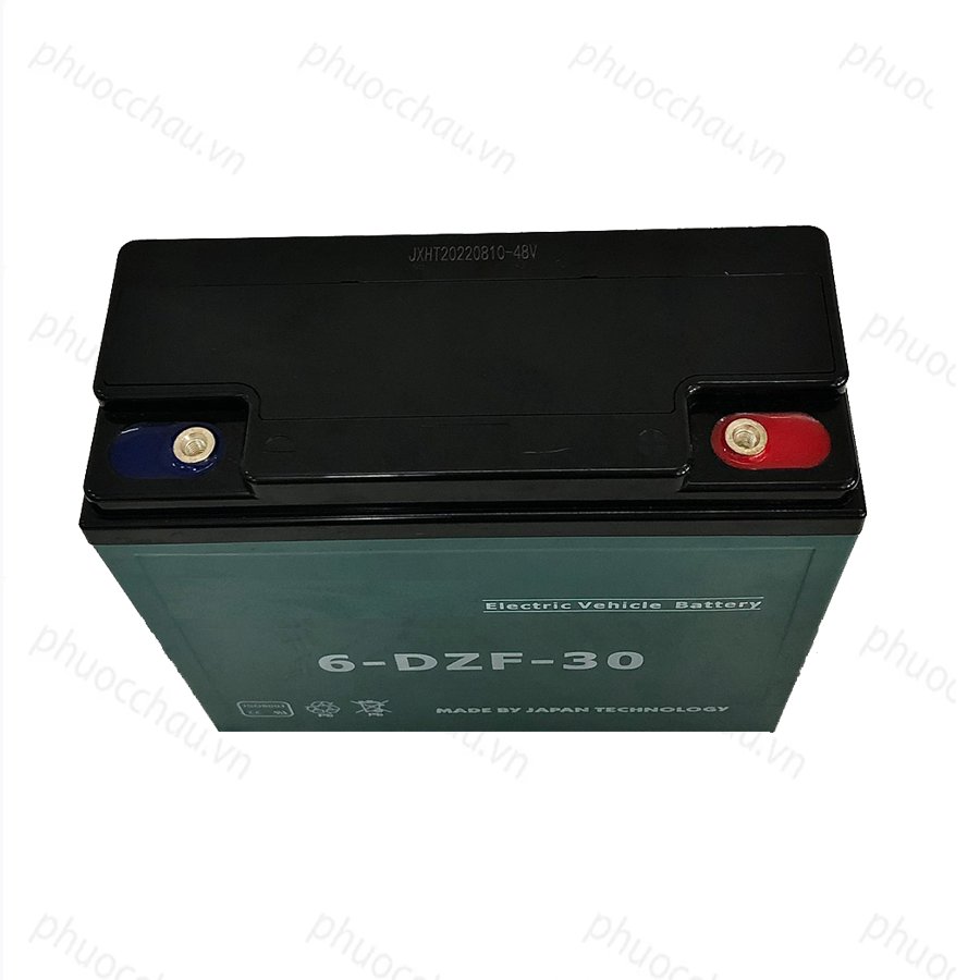 Ắc Quy Xe Máy Điện 6-DPB-30 12V-30AH, acquy dùng cho Loa Kéo, Năng Lượng Mặt Trời