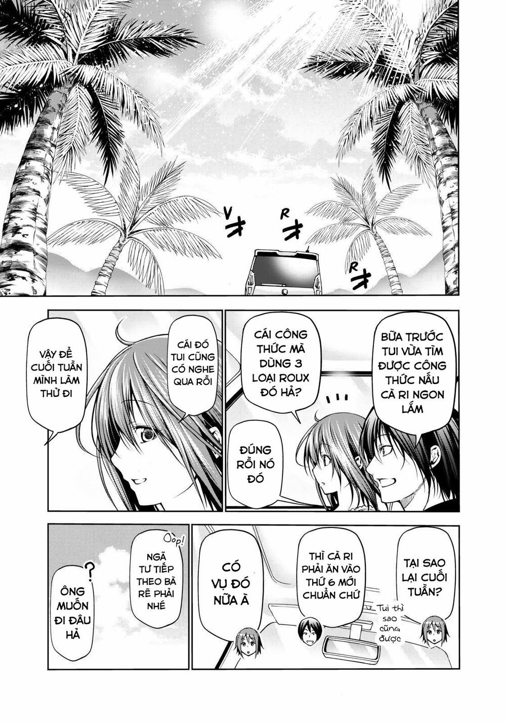 cô gái thích lặn - grand blue chapter 63 5