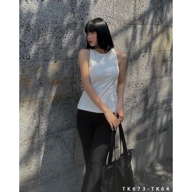 Áo 3L dài Trắng Đen