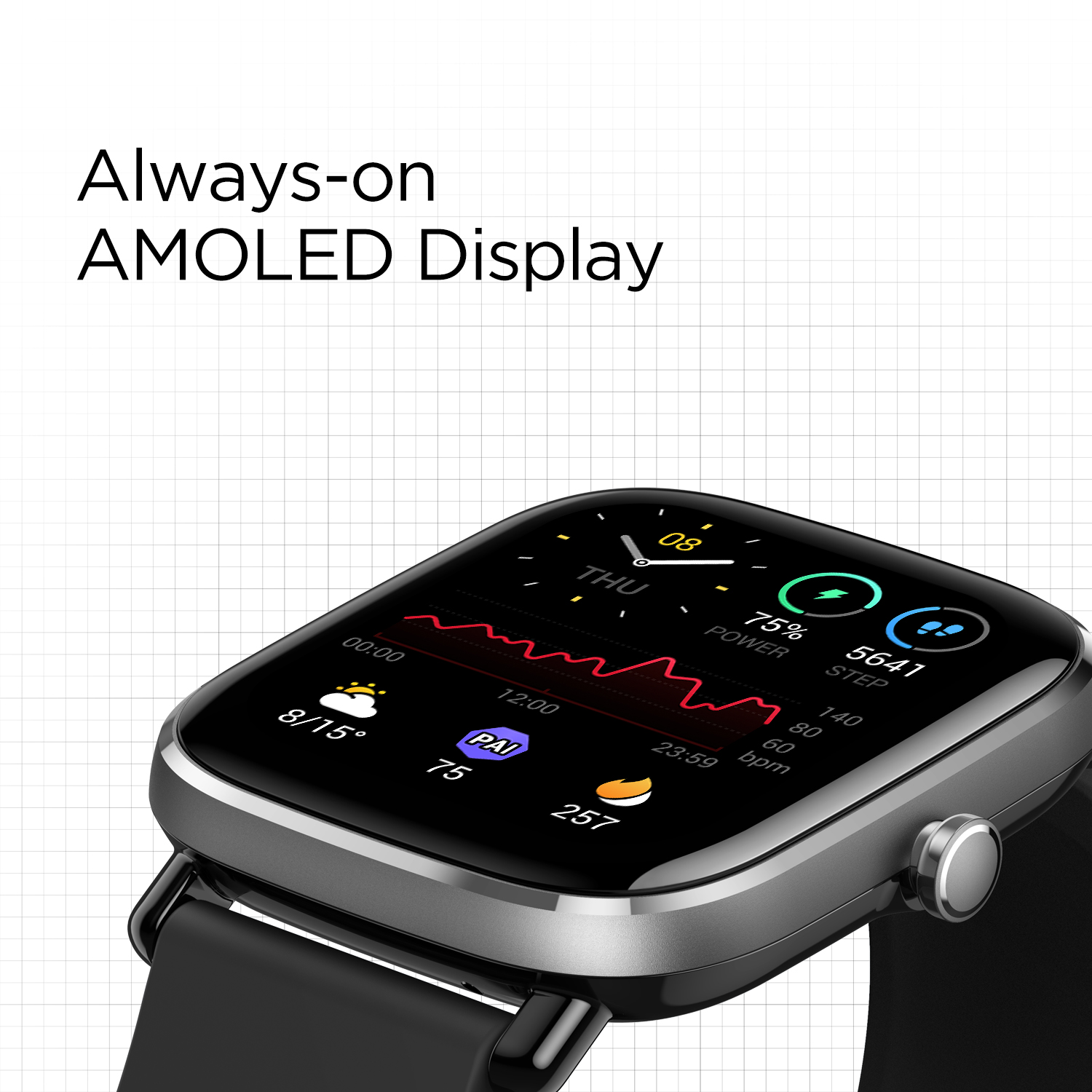 Đồng Hồ Thông Minh Amazfit GTS 2 Mini - Tích Hợp GPS - Đo Nồng Độ SPO2 trong máu - Theo dõi Nhịp Tim - Hàng Chính Hãng