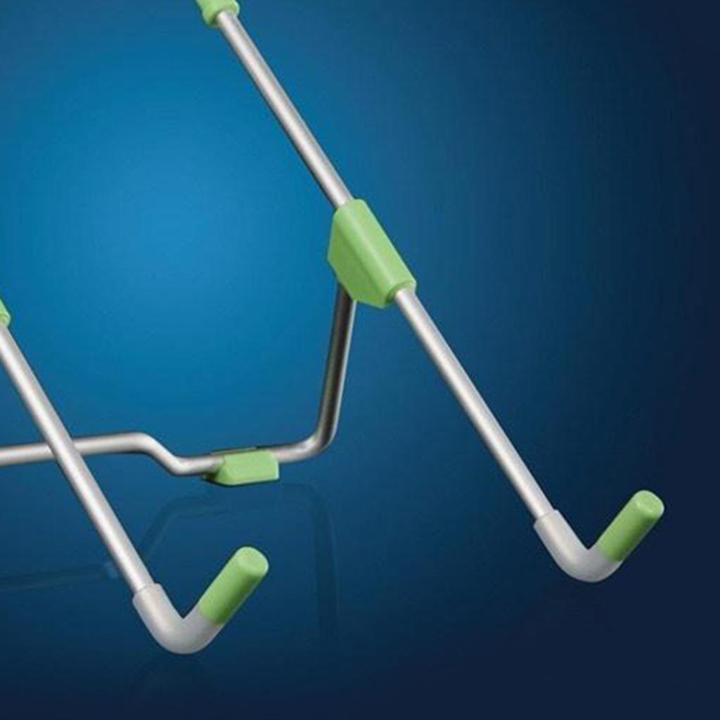 Aluminum Laptop Stand Holder Angle Height Adjustable for Laptop pink