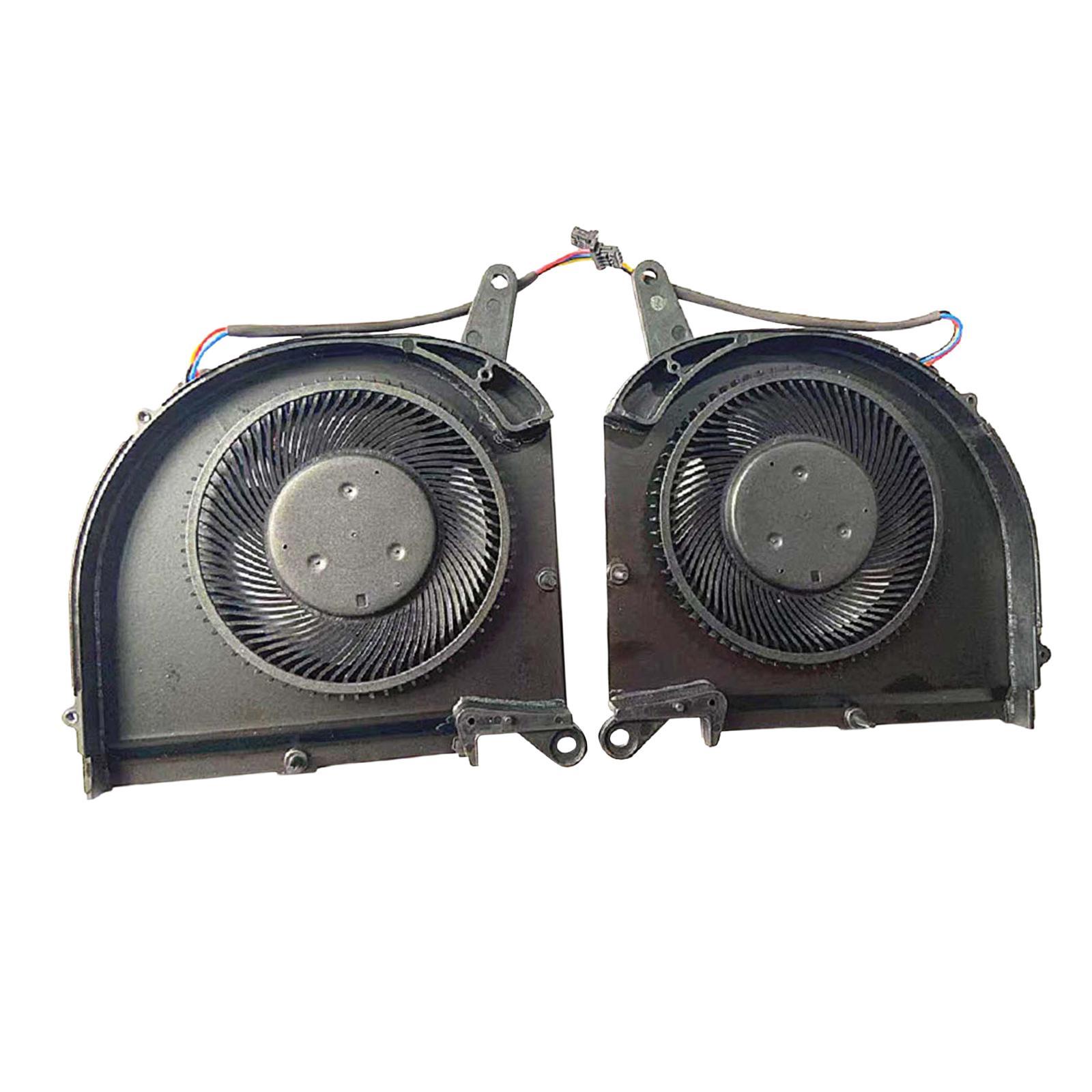 2x Laptop CPU Cooling Fan ,Computer Fan ,High Performance ,Professional ,Direct Replace Accessory CPU  PC Cooling Fan for  15G 17P KB