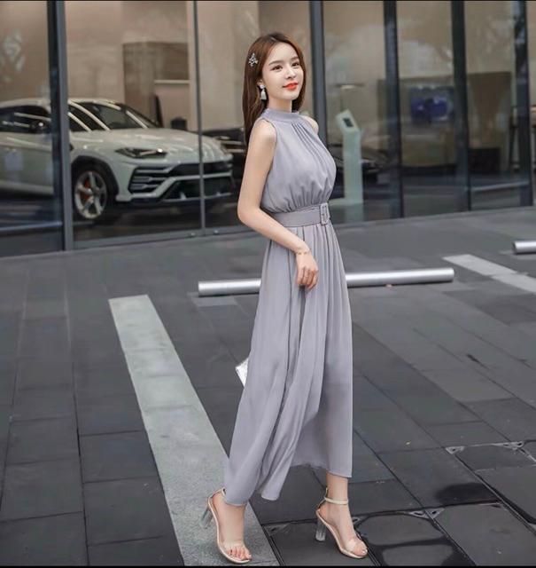 ĐẦM MAXI KÈM NỊT