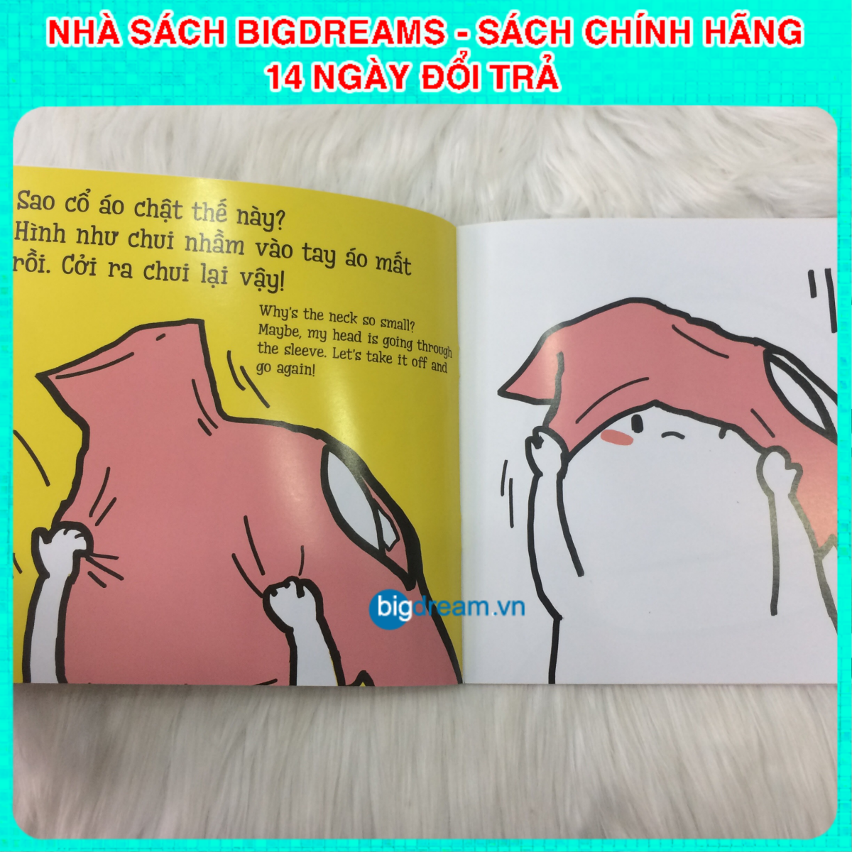 BẢN MỚI SONG NGỮ Miu Miu Tự Lập Phần 1 - Ehon Kĩ Năng Sống Cho Bé 1-6 Tuổi (Bộ 8 Quyển) Miu miu hiểu chuyện Miu bé nhỏ