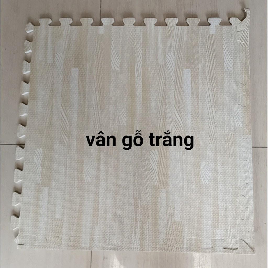 Thảm xốp vân đá, vân gỗ đen loại 1 kích thước 60cm x 60cm x 1cm