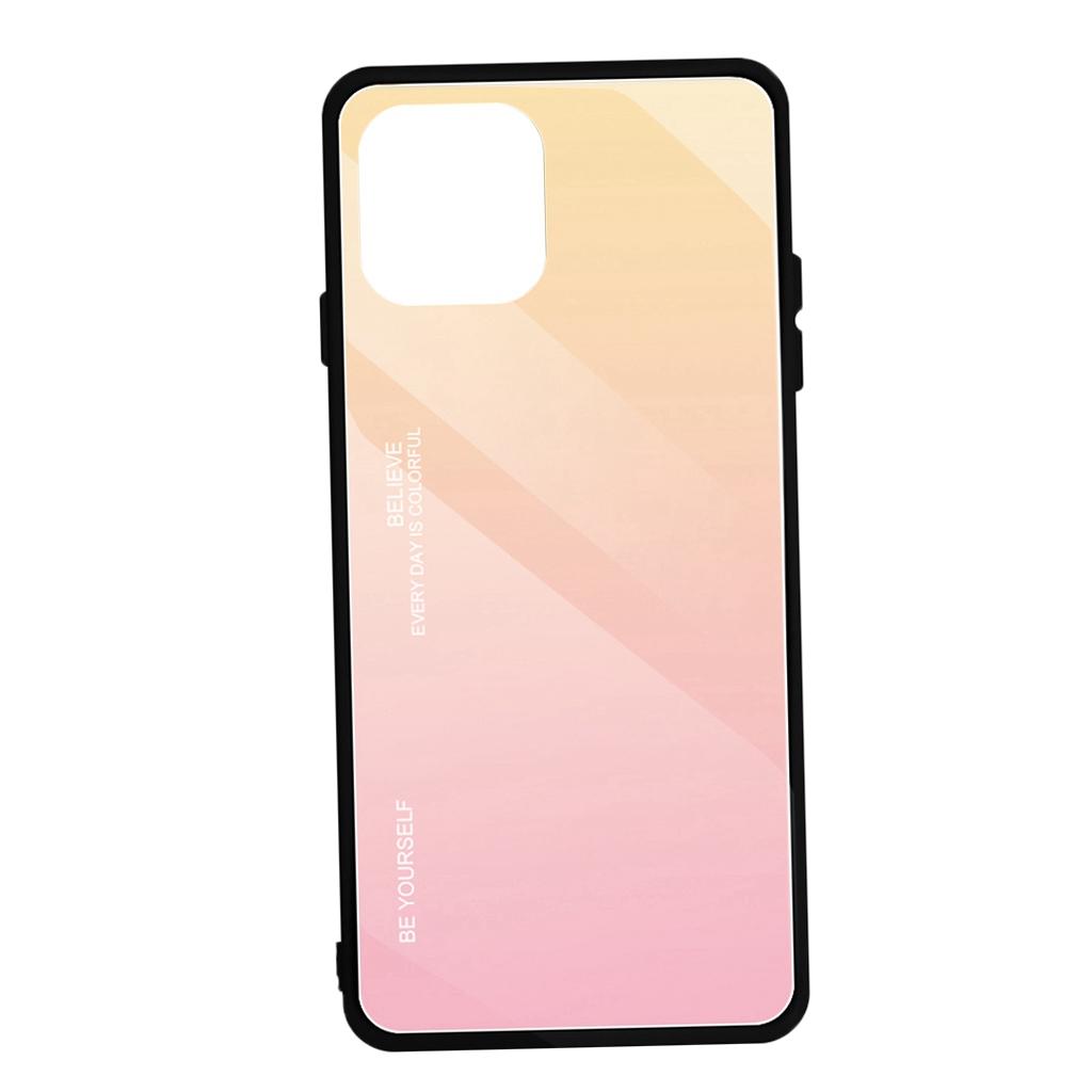 Gradient glass cover for iPhone 11 Pink 6.1 inch for iPhone 11