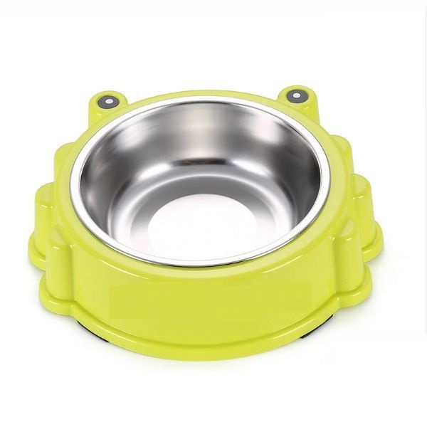 Tô Inox Đơn Con Cua Dành Cho Chó Mèo