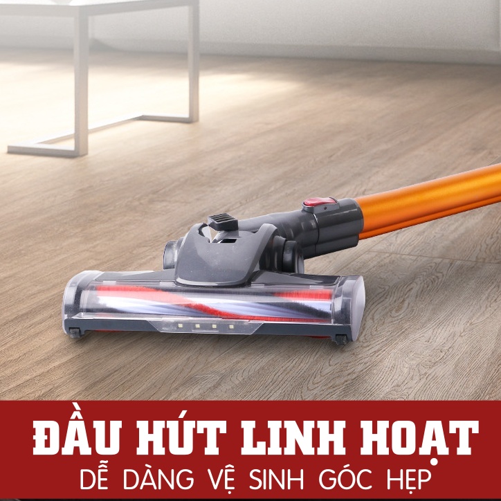 Máy hút bụi cầm tay không dây Teki H1 Pro Hàng chính hãng