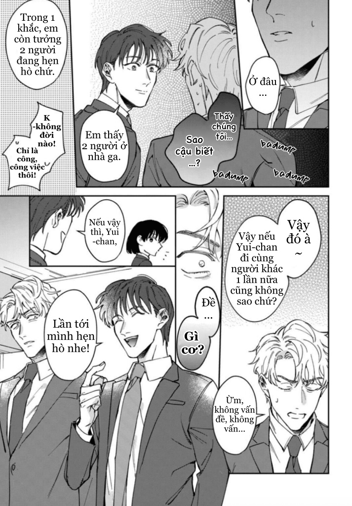 tôi không thể chỉ biết yêu thôi - cấp trên hay soi mói và cấp dưới nghiện mùi chapter 7.1 19