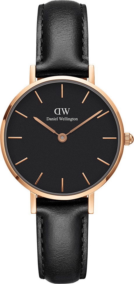 Đồng hồ nữ DANIEL WELLINGTON PETITE SHEFFIELD ROSE BLACK 28MM DW00100224