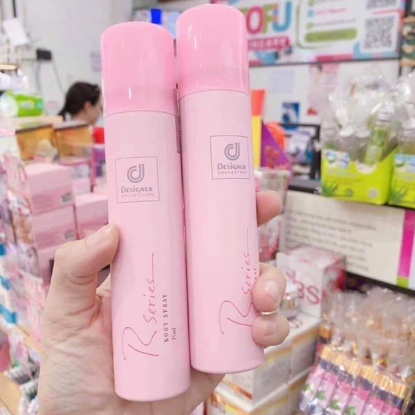 Xịt thơm toàn thân Designer collection rseries body spray Thái Lan 75ml