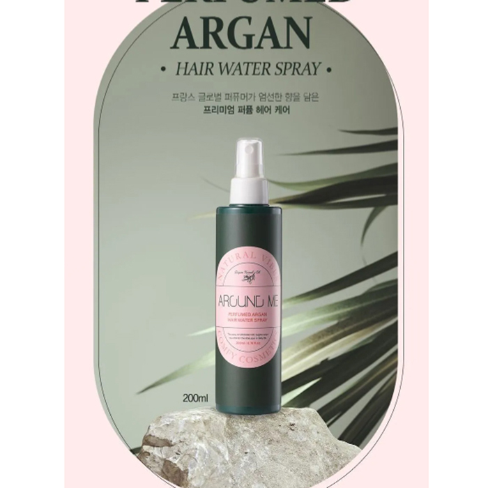 Xịt dưỡng tóc tạo kiểu hương Argan Around Me Perfumed Argan Hair Water Spray 200ml