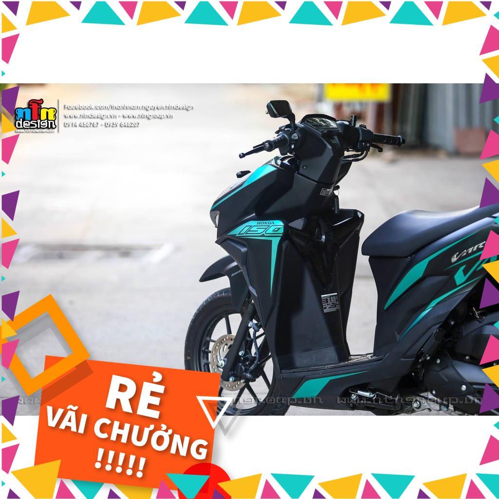 Tem Rời Vario Mẫu Chỉ Xanh Đen