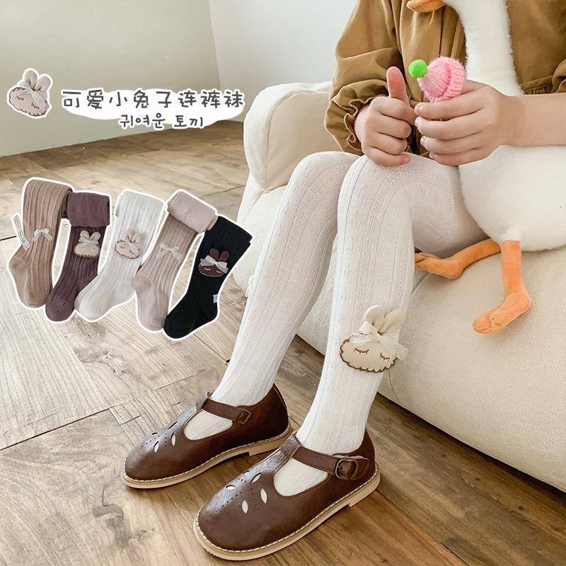 Quần Tất Bé Gái Họa Tiết Hoạt Hình 100% Cotton Hàng Xuất Hàn Quốc Quần Legging Bé Gái Từ 1 - 8 Tuổi PK110