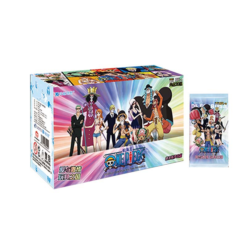 Hộp Thẻ Bài Anime One Piece ảnh thẻ nhân phẩm ngẫu nhiên chibi xinh xắn giá rẻ