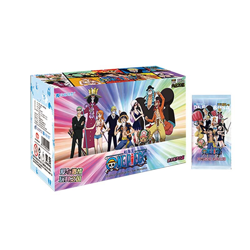 (FULL BOX) Hộp Thẻ Bài Anime One Piece ảnh thẻ nhân phẩm ngẫu nhiên chibi xinh xắn giá rẻ