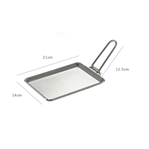 Chảo Inox gấp gọn Campingmoon DO-21