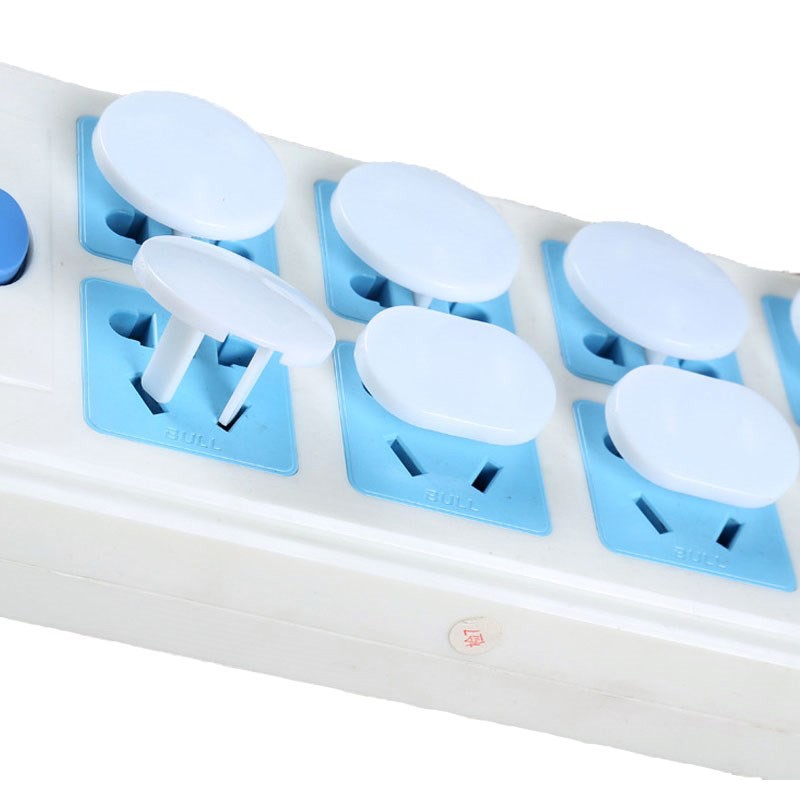 Set 20 Nút Bịt Ổ Điện Bảo Vệ An Toàn Cho Bé Loại 3 Chân