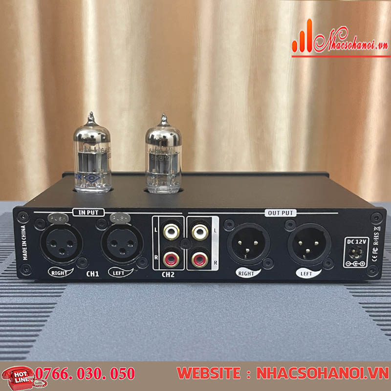 Suca Audio Tube-T8   Preamp Equalizer 50hz -16k hz -Hàng Chính Hãng