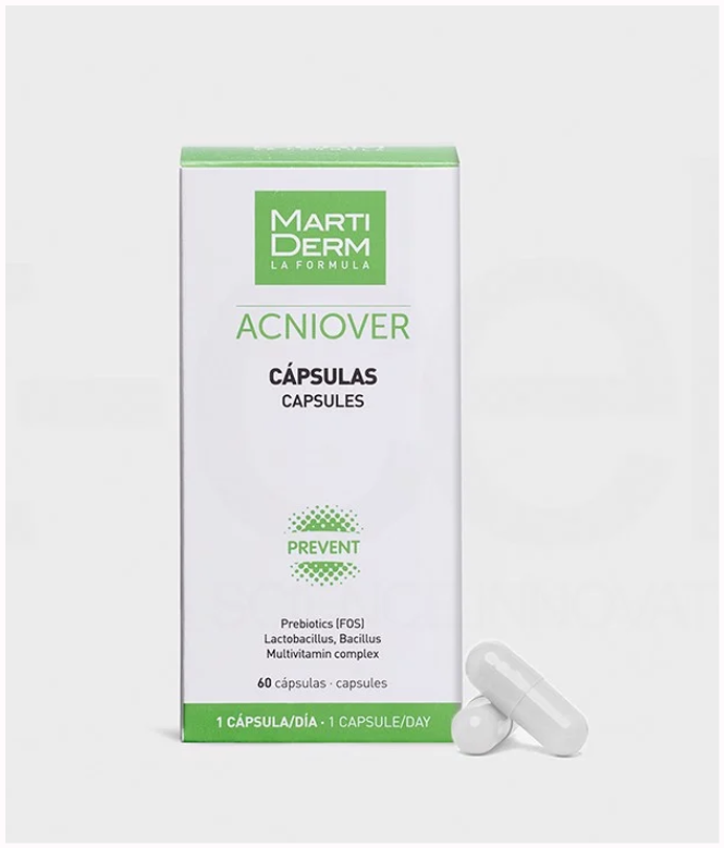 Viên Uống Ngăn Ngừa Mụn - MartiDerm Acniover Capsules (60 viên)