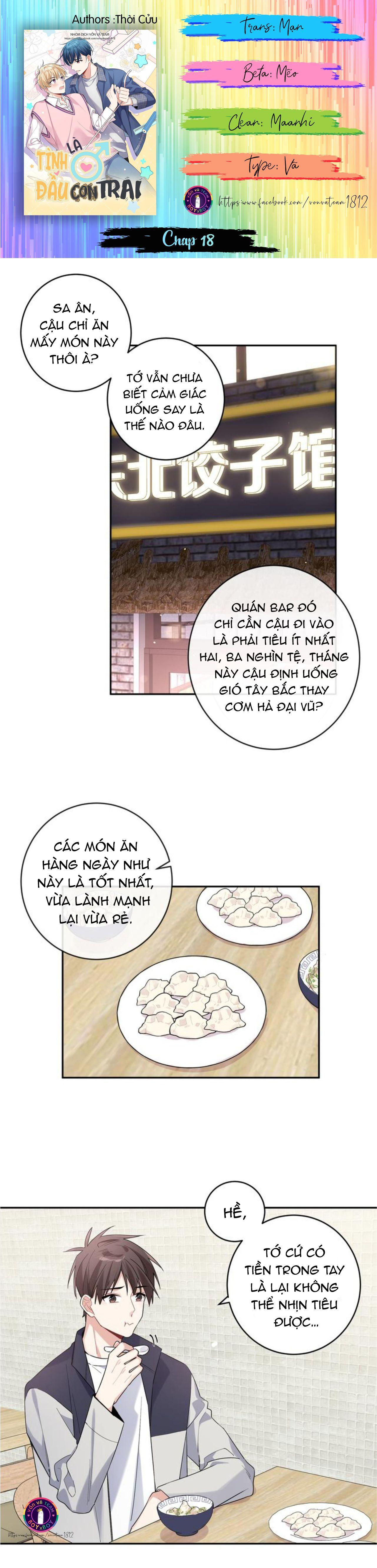 Tình Đầu Là Con Trai chapter 18