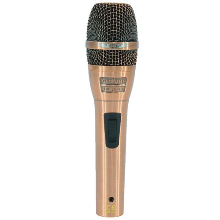 Micro karaoke có dây JVJ GM-6.3  dài 4m Cho Âm Ly, Loa Kéo , Loa Karaoke Bluetooth Jack 6.5 -Hàng chính hãng