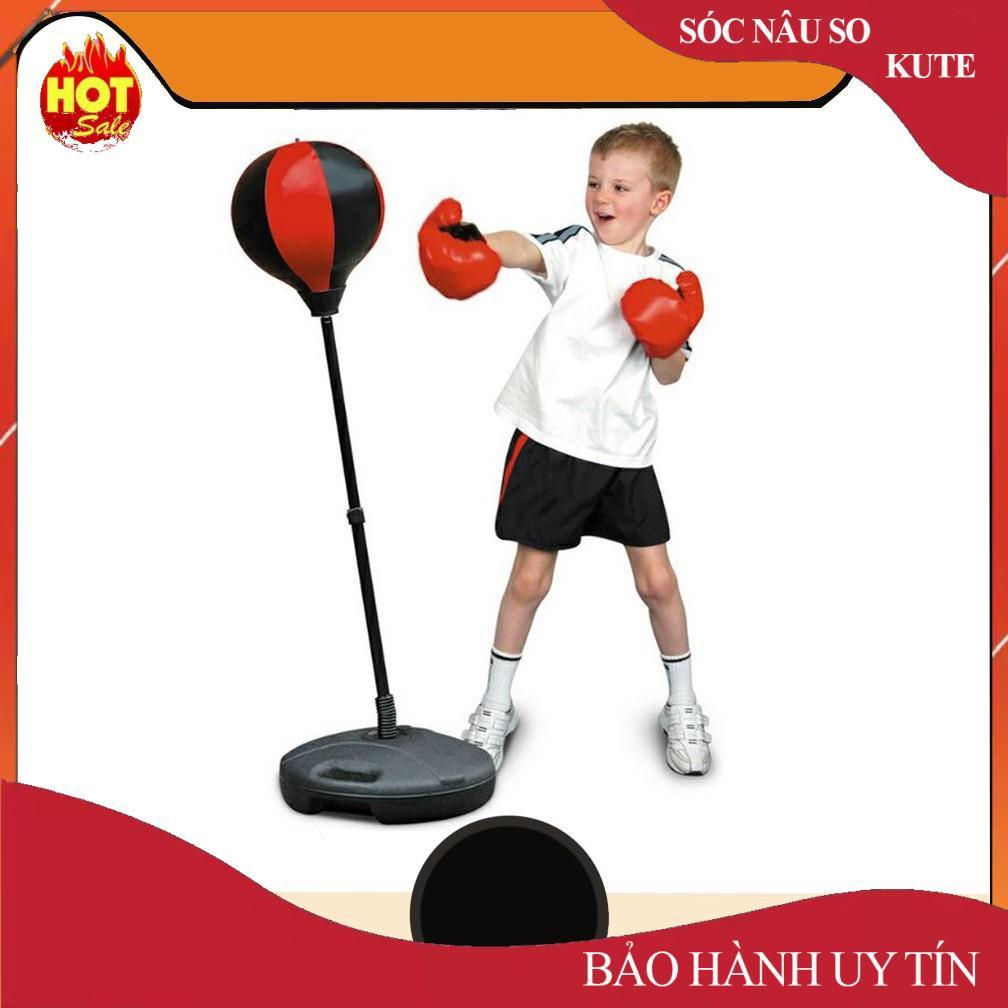 ️ bóng tập phản xạ,Bóng đấm boxing phản xạ + Găng tay boxing+ Bơm TRẺ EM