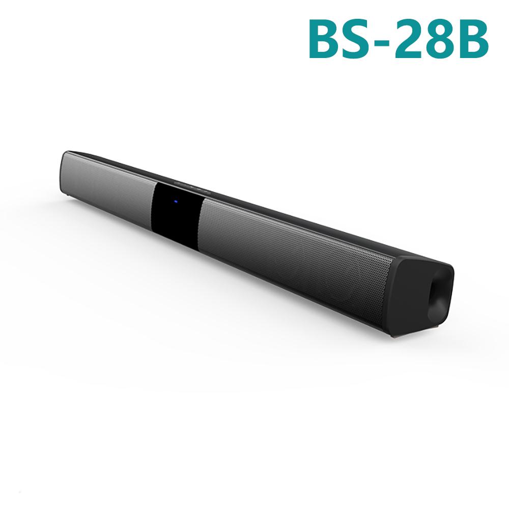 40W Loa Bluetooth Rạp Hát Tại Nhà Loa Siêu Trầm Điều Khiển Từ Xa Hồng Ngoại Tivi Soundbar Di Động Đài Echo Treo Tường Khuếch Đại Trung Tâm Âm Nhạc Color: BS28A