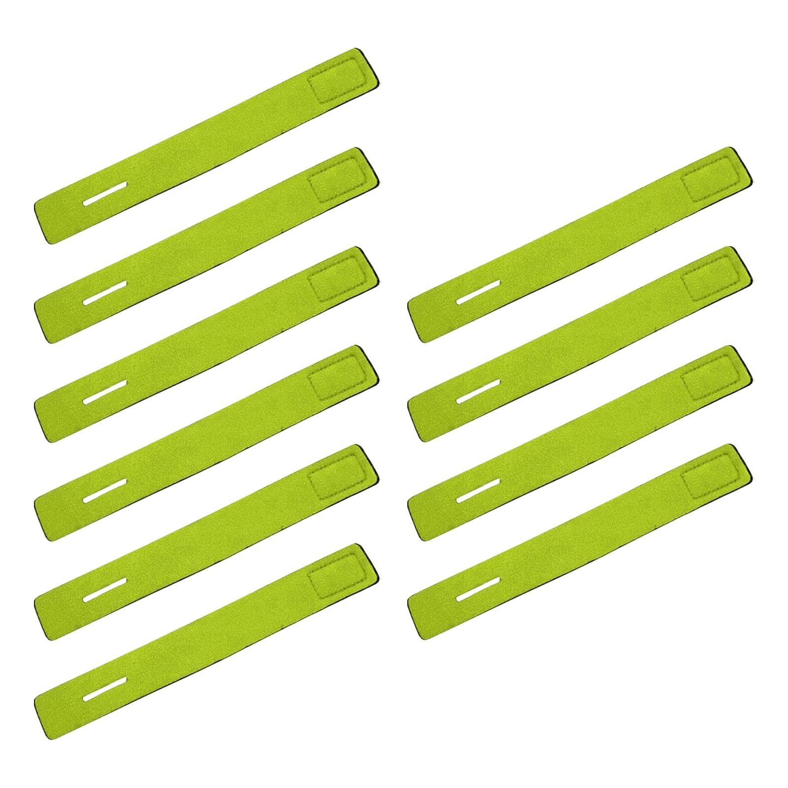 10x Fishing Pole Holders Fishing Pole Ties Fishing Rod Straps for Casting Rods Baits Casting Fishing Rod