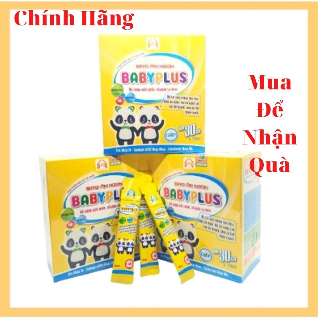 Babyplus - Siro ăn Ngon, Tăng Cân _ Hỗ Trợ Tiêu Hóa _ Tăng Cường Sức Đề kháng (1 Hộp 30 gói)