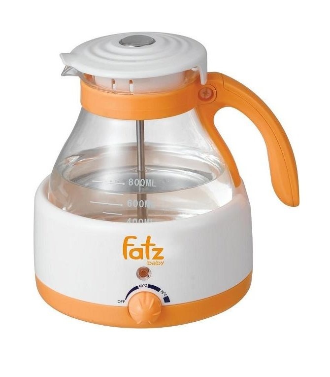 Máy hâm nước pha sữa có nhiệt kế 800ml Fatzbaby FB3005SL