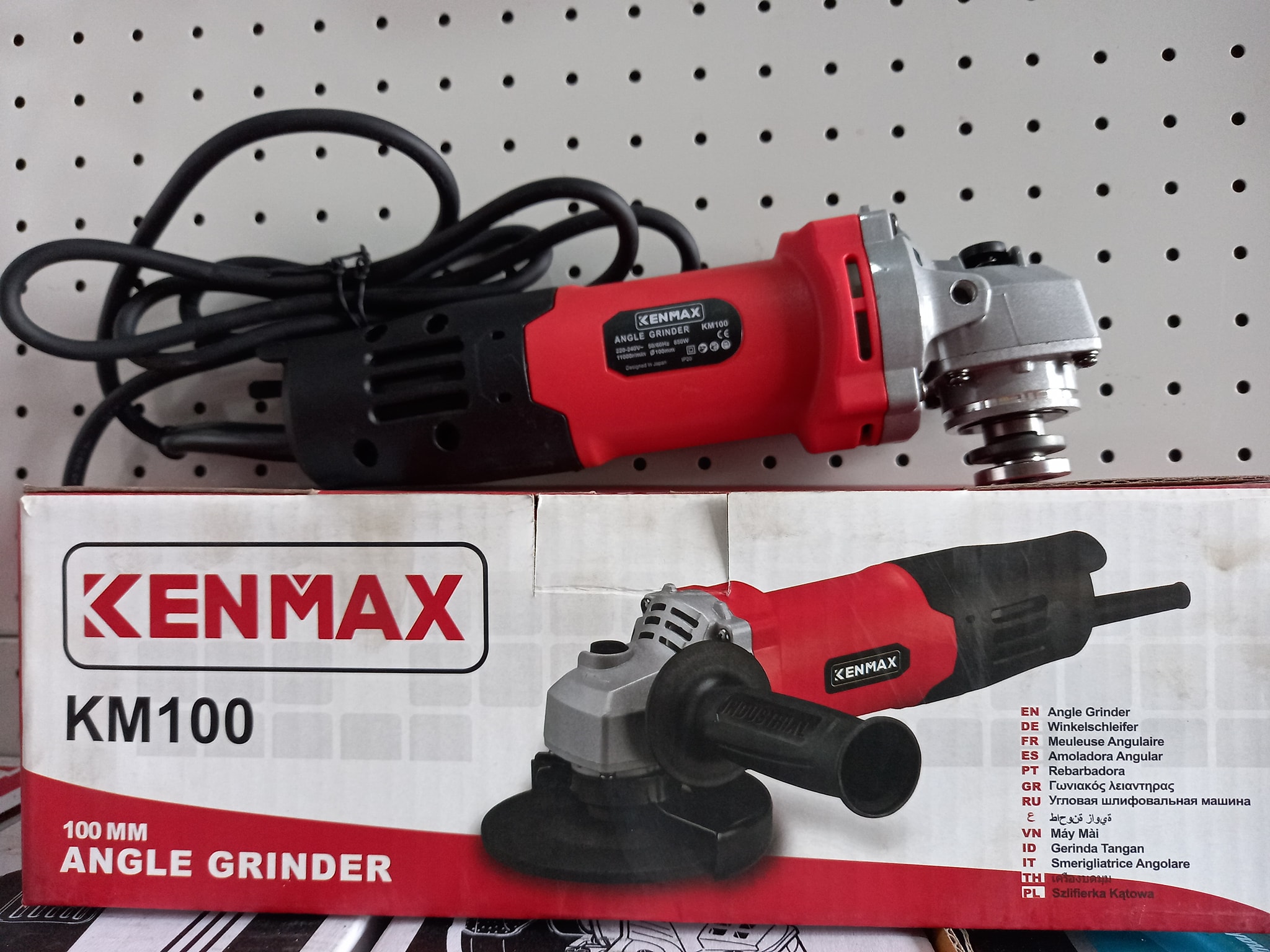 Máy mài góc 100mm 850w Kenmax KM100 - Hàng chính hãng
