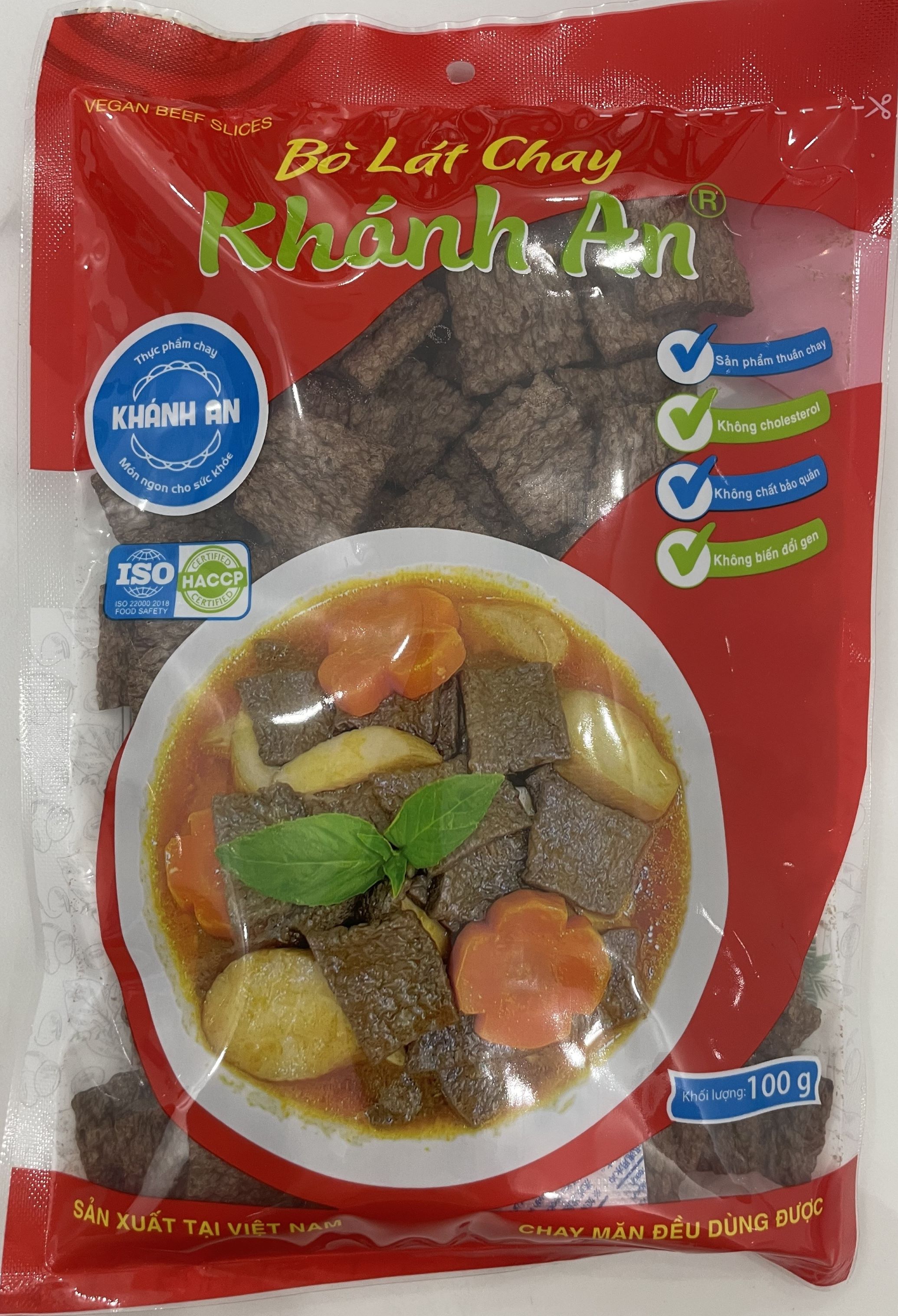 Bò lát chay Khánh An 100g