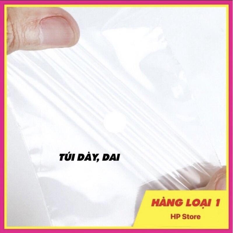 ️Túi Zip Chỉ Đỏ Lớn 100g Size 25cm x 18cm