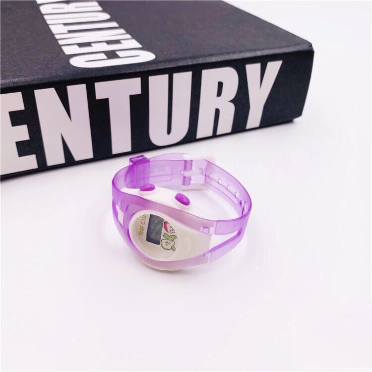 Đồng hồ điện tử trẻ em TIME Clue hoạt hình lte1,dây silicon,hiển thị ngày tháng,thiết kế xinh sắn phù hợp cho trẻ.