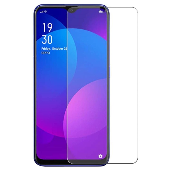 Kính Cường Lực cho Oppo F11 Nhám Chống Vân Tay/ Full Màn Hình/ Không Viền Màu