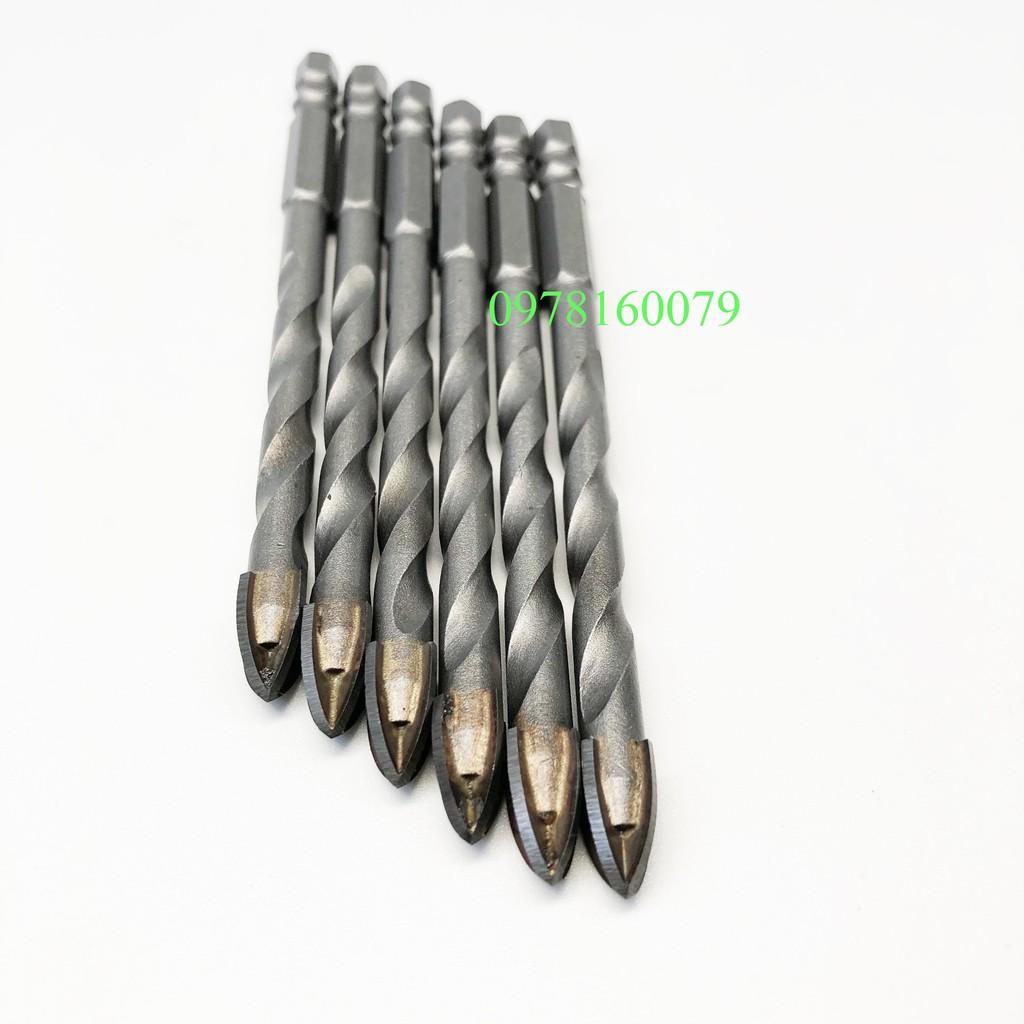 Mũi khoan đa năng chân lục giác, khoan kính, thủy tinh,khoan gạch men, gạch đá hoa cương