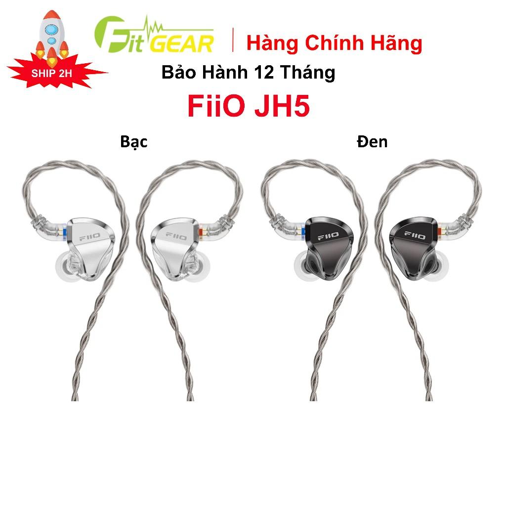 Tai Nghe FiiO JH5 Chính Hãng - Bảo Hành 12 Tháng - Hàng Chính Hãng