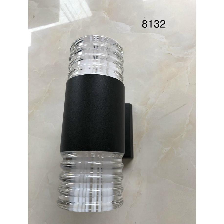 Đèn Tường Pha Lê 2 Đầu Chống Nước, Đèn Trang Trí Nội Thất/ Ngoài Trời/Cột Cổng Hiện Đại