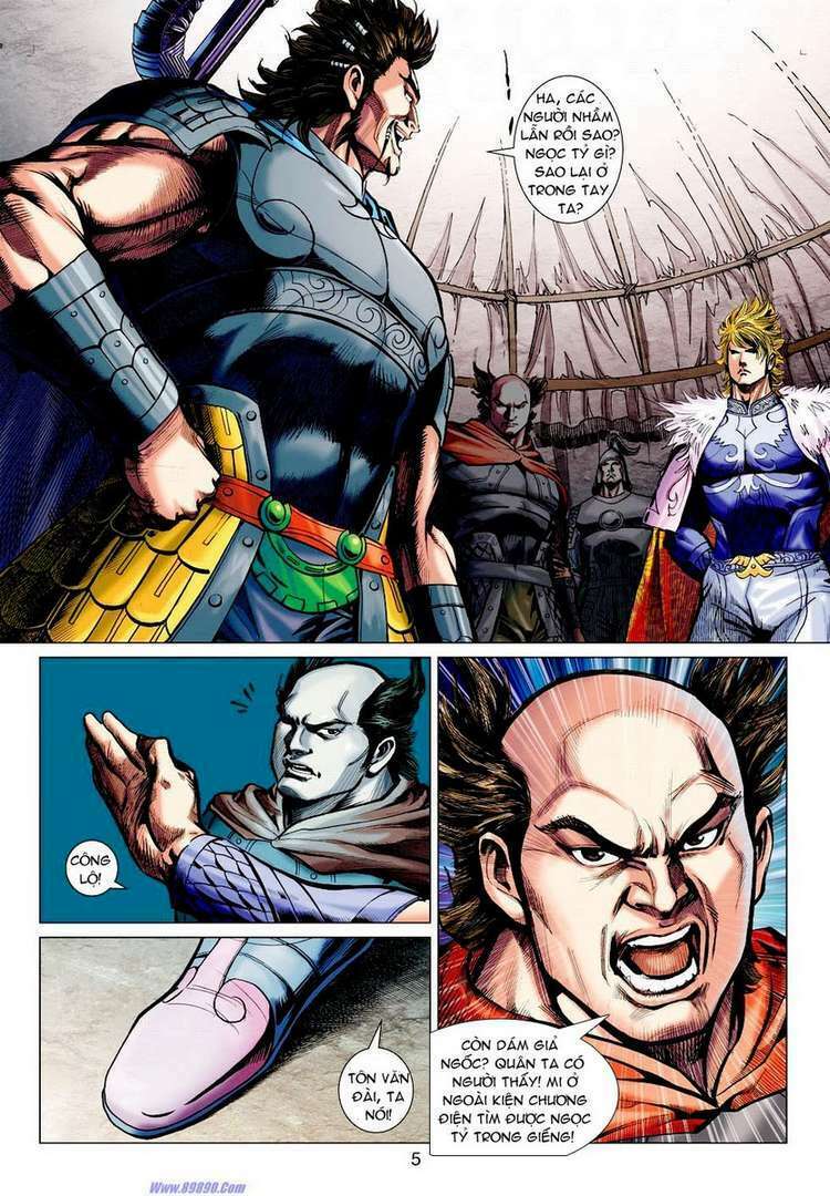 thiên tử truyền kỳ 7 - tam quốc kiêu hoàng chapter 34 5
