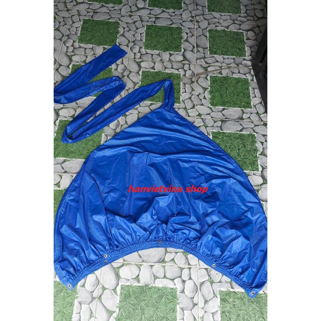 Áo vệ sinh máy lạnh đuôi dài 2,5m- giá tận gốc - màu xanh bích