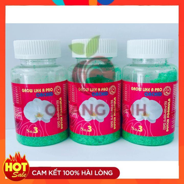 Phân Bón Hoa Lan Grow Like A Pro NPK 6-30-30+TE - Nhập Khẩu Hà Lan - chai 100Gr