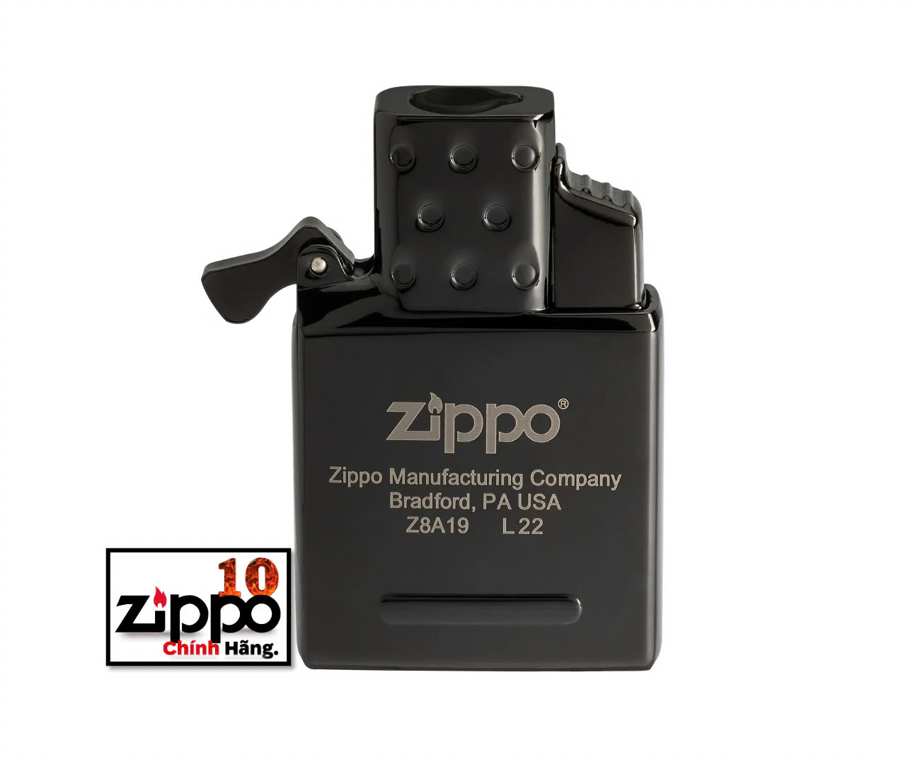 Ruột Zippo Gas Butane Một Tia Lửa Màu Đen-Single Torch Butane Lighter Insert {Black} - Chính hãng 100%
